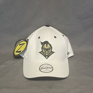 Zephyr University Of Florida Knights White NCAA Flex  Cap